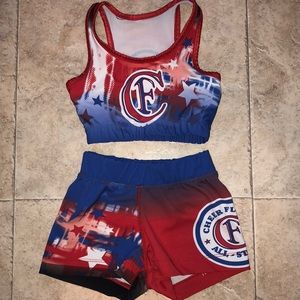 Cheer Florida Practice Wear!!❤️💙